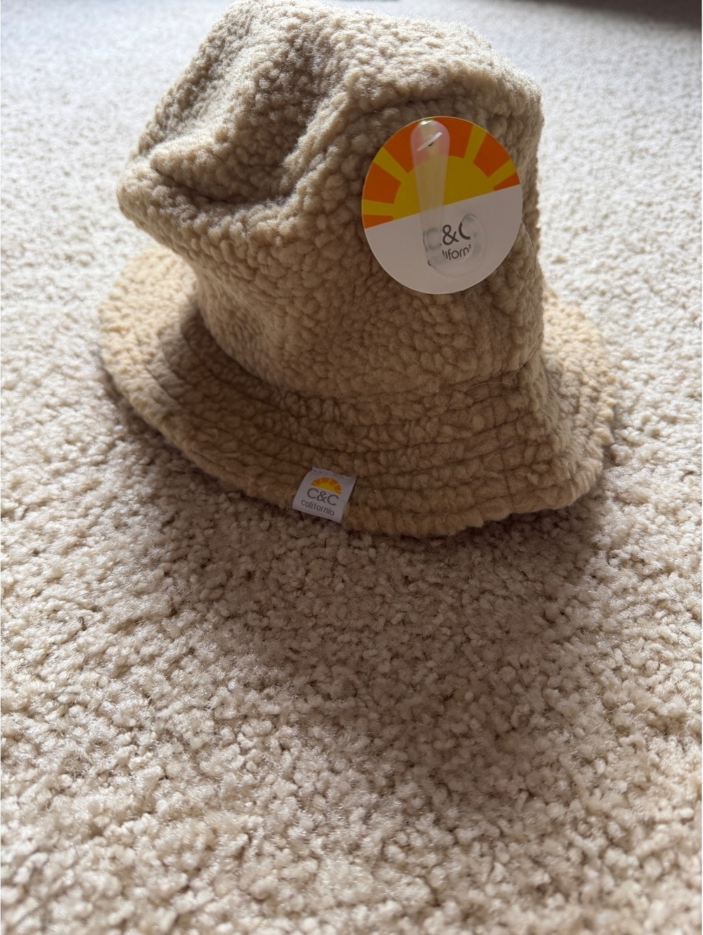 C&C California tan hat NWT